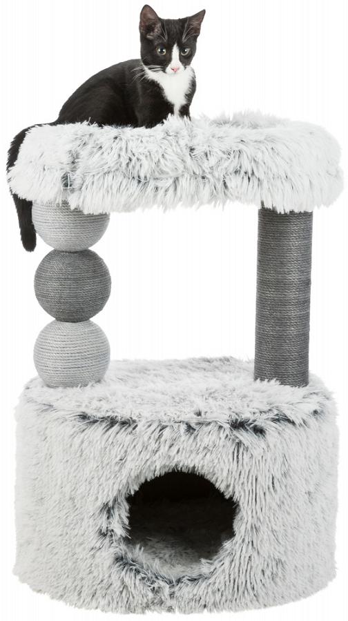 Trixie Harvey White-Black будиночок кігтеточка для котів 73 см (44540) Trixie Harvey White-Black будиночок кігтеточка для котів 73 см (44540)
